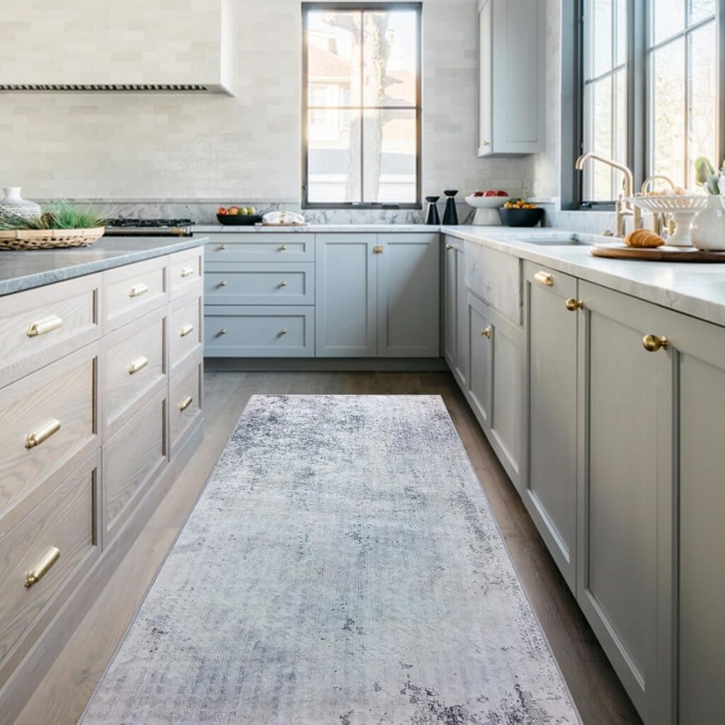 Runner rugs Area rugs Non-Slip Runner for Entryway Bedroom Living Room Hallways Long Kitchen Runner Rug Washable Rubber Back Carpet Rug Floor Mat (Light Grey/Brown, 80 x 300 cm) Runner rugs Area rugs Non-Slip Runner for Entryway Bedroom Living Room Hallways Long Kitchen Runner Rug Washable Rubber Back Carpet Rug Floor Mat (Light Grey/Brown, 80 x 300 cm)