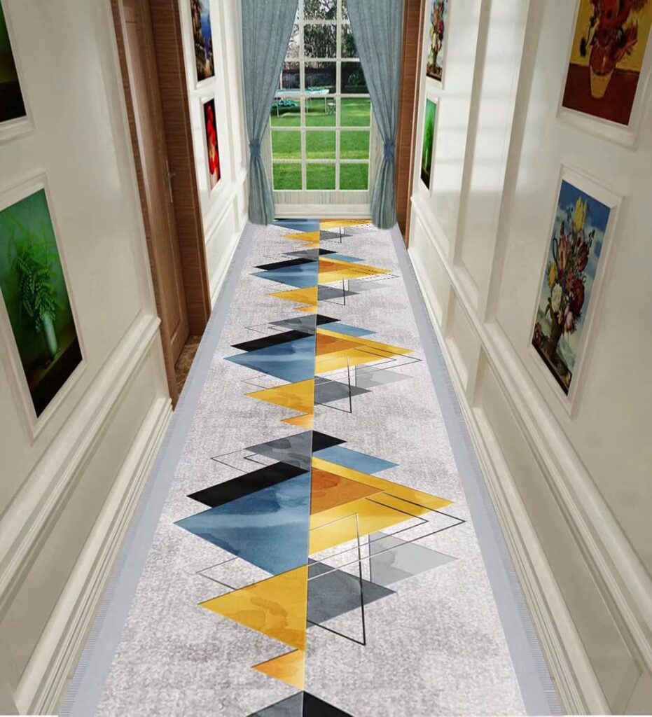 Extra Long Hallway Runner Rug Anti-Slip Corridor Long Carpet Kitchen Hall Stairs Narrow Runner Rug with Non Slip Backing,0.8m x 2m Extra Long Hallway Runner Rug Anti-Slip Corridor Long Carpet Kitchen Hall Stairs Narrow Runner Rug with Non Slip Backing,0.8m x 2m