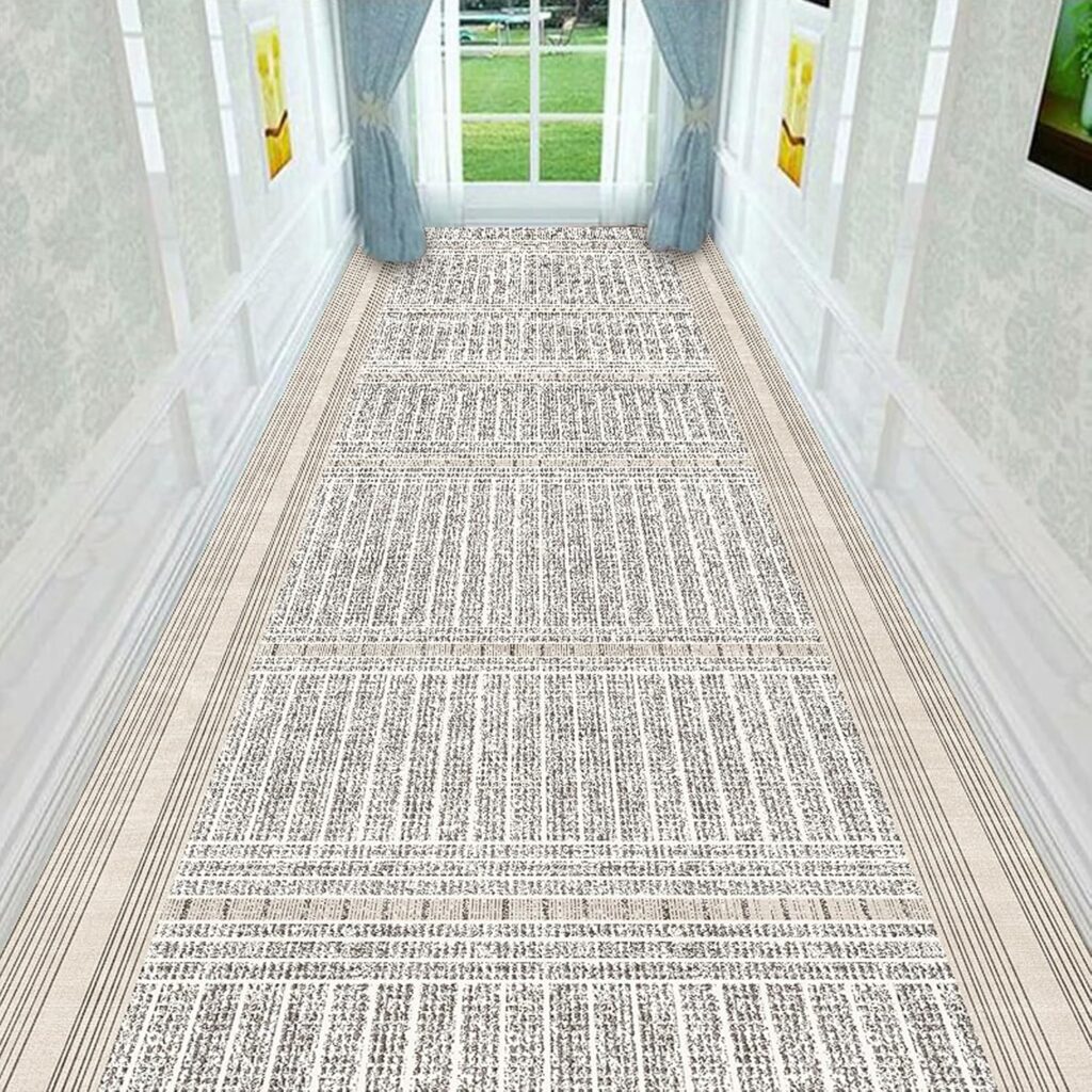 AZMANI Runner Rugs, Carpet Runner 100cm 1.5m 2m 250cm 300cm 4m 5m 6m Extra Long Carpets, Contemporary Passage Runner Rug for Hallway, 0.6m x 1.5m AZMANI Runner Rugs, Carpet Runner 100cm 1.5m 2m 250cm 300cm 4m 5m 6m Extra Long Carpets, Contemporary Passage Runner Rug for Hallway, 0.6m x 1.5m