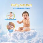 Little's Premium Baby Diapers XL Size (Extra Large) Pants Style | 12-17 kg | 54 Count | Super Jumbo FluffySoft Baby Diaper with Leakage Guard, Wetness Indicator & 12 Hours Absorption - Image 3