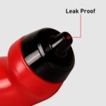 Nivia Radar Sippers Bottle for Sports Cycling, Gym & Running Bottle for Training, Exercise, & Fitness, with Portable, Light Weight, & Leakproof With Quick-Grip, 625ml (Red, Polyethylene, Pack of 1) - Image 3