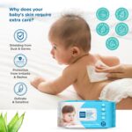 Mee Mee Wet Wipes for Baby Skin with Aloe Vera | 72 Wipes x Pack of 3-216 Wipes | Paraben Free, Fragrance Free, pH Balanced, Dermatologically Safe, Baby Wipes Combo | Pack With Lid - Image 3