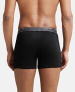 Jockey 8009 Men's Super Combed Cotton Rib Solid Boxer Brief with Ultrasoft Waistband (Pack of 3) - Image 4