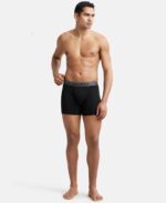 Jockey 8009 Men's Super Combed Cotton Rib Solid Boxer Brief with Ultrasoft Waistband (Pack of 3) - Image 5