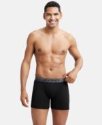 Jockey 8009 Men's Super Combed Cotton Rib Solid Boxer Brief with Ultrasoft Waistband (Pack of 3) - Image 6