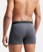 Jockey 8009 Men's Super Combed Cotton Rib Solid Boxer Brief with Ultrasoft Waistband (Pack of 3) - Image 10