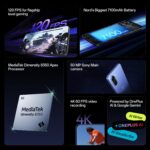 OnePlus Nord CE5 | MediaTek Dimensity | Massive 7100mAh Battery | Powered by OnePlus AI | 256GB 8GB | Black Infinity - Image 4