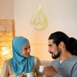 INFIGN Wooden Gold Acrylic Ramadan Wall Decorations | Allah (SWT), Mohammad (PBUH) Calligraphy | Islamic Wall Art | Arabic Calligraphy | Quran Wall Art 12x8 inches - Image 6