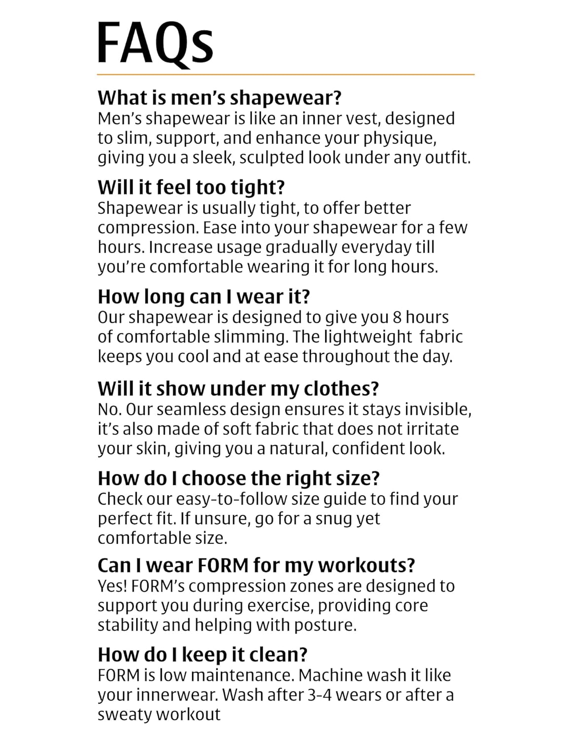 DAMENSCH Form Shapewear for Men, Comfortable and Stretchy Body Shaper for Man, Posture Correcting Tummy Tucker, Breathable Compression T Shirt, Ideal for Parties Shirt Tucker for Men Formal - Image 7