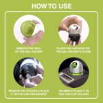 Godrej aer twist, Car Air Freshener - Fresh Lush Green (45g) - Image 4