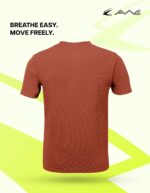 AWG ALL WEATHER GEAR Men Solid Waffle Crew Neck Tshirt | Waffle Knit T-Shirt | Men's T-Shirt | Tees for Man | Textured Half Sleeve T-Shirt's | Tshirt for Men Stylish - Image 4