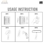INVOLVE Elements Aqua Spray Air Perfume Fine Fragrance Scent Air Freshener - IELE01-30ml | Car fresheners | Car accessories interior | Long lasting fragrance | Car perfume - Image 4