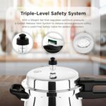 Butterfly Curve Stainless Steel Outer Lid Pressure Cooker, 3 Litre - Image 4