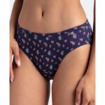 Jockey 1410 Women's Medium Coverage Super Combed Cotton Mid Waist Bikini with Concealed Waistband (Pack of 3_Colors & Prints May Vary) - Image 5