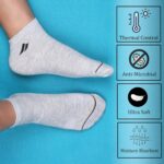 SJeware Men and Women Solid Ankle Length Socks Multicolored (SJW-PLAIN-PACKOF12-B) - Image 3