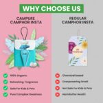CamPure Camphor Insta Pouch (Original) Pack Of 6-100% Organic | Air Freshener For Car, Wardrobe, Office Cabin's, Drawers, Travel Bag & Bathroom - Image 3