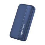 Amazon Basics 20000 mAh Power Bank | 22.5W Fast Charging | Dual Output & Input | Charge 3 Devices Simultaneously | for Smartphones, TWS Earbuds, Speakers, Tablets (Dark Blue) - Image 5
