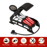 Lyrovo 160 PSI Double Cylinder Portable Foot Pump Air Tyre Inflator for car Bike and Cycle, Red - Image 3