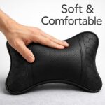 AdroitZ Pack of 2 Car Neck Rest Pillows – Ergonomic Headrest Cushions |Firm Neck & Head Support Comfortable Long Drives, Reduces Pain & Fatigue, Stylish Car Seat Accessories for All Cars, Upgrade 2026 - Image 4
