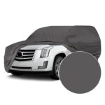 Auto Hub Car Cover Compatible with Hyundai Grand I10 with Mirror & Antenna Pocket, Dustproof, Heat Resistant, Triple Stitched, Grand I10 Car Cover- Grey - Image 6