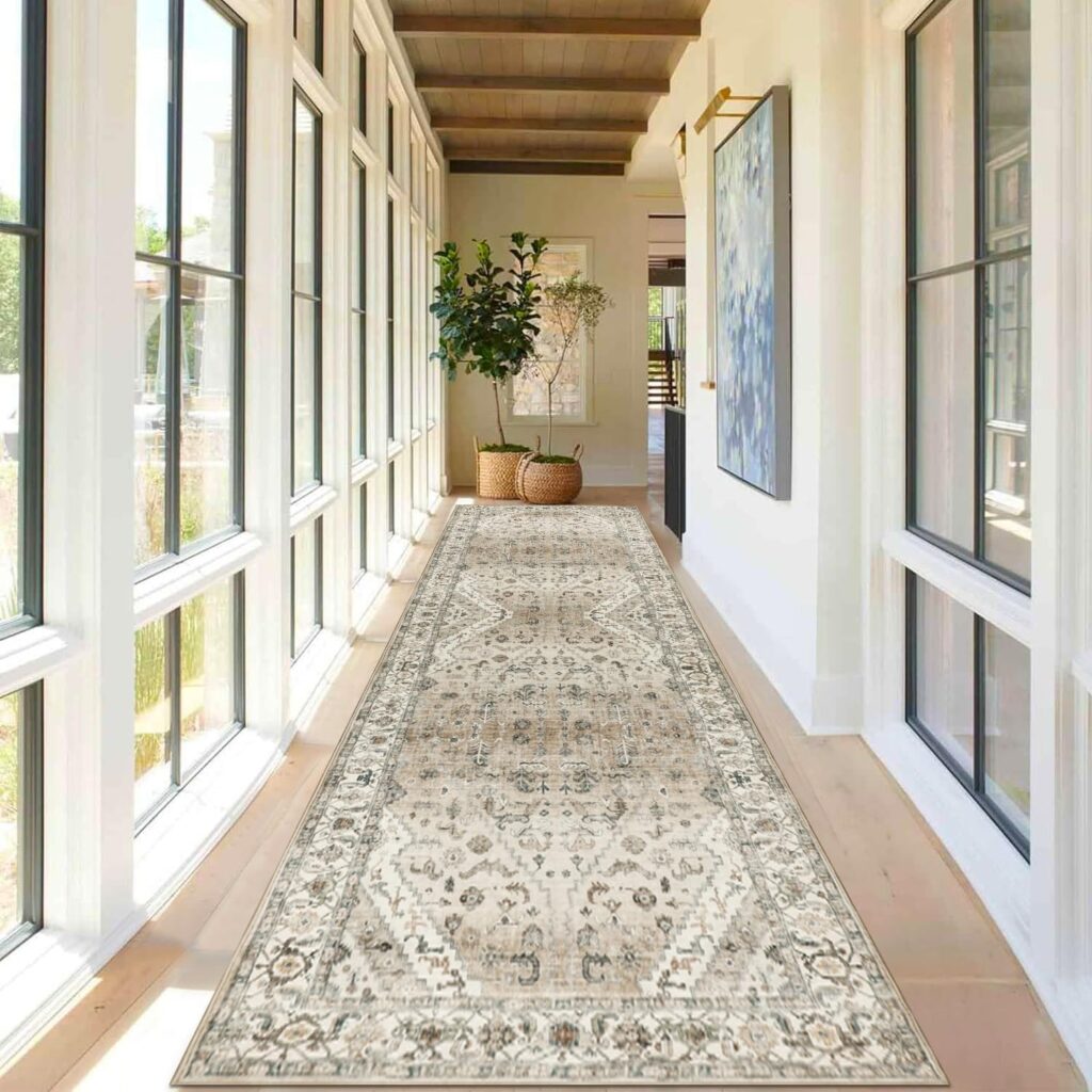 Cekene Vintage Runner Rugs for Hallway 80x300cm Non-Slip Washable Kitchen Rug Runner Extra Long Low Profile Entryway Carpet Runners for Entrance Hallway Kitchen Living Room Cekene Vintage Runner Rugs for Hallway 80x300cm Non-Slip Washable Kitchen Rug Runner Extra Long Low Profile Entryway Carpet Runners for Entrance Hallway Kitchen Living Room