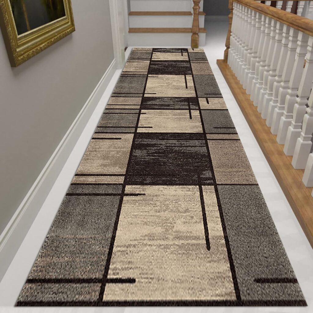 Extra Long Hallway Runner Rug Hallway Long Carpet Washable Non-slip Floor Mat – Width 60cm 80cm 100cm 120cm Kitchen Hall Stairs Narrow Runner Rug with Non Slip Backing,0.6m x 1.5m Extra Long Hallway Runner Rug Hallway Long Carpet Washable Non-slip Floor Mat – Width 60cm 80cm 100cm 120cm Kitchen Hall Stairs Narrow Runner Rug with Non Slip Backing,0.6m x 1.5m