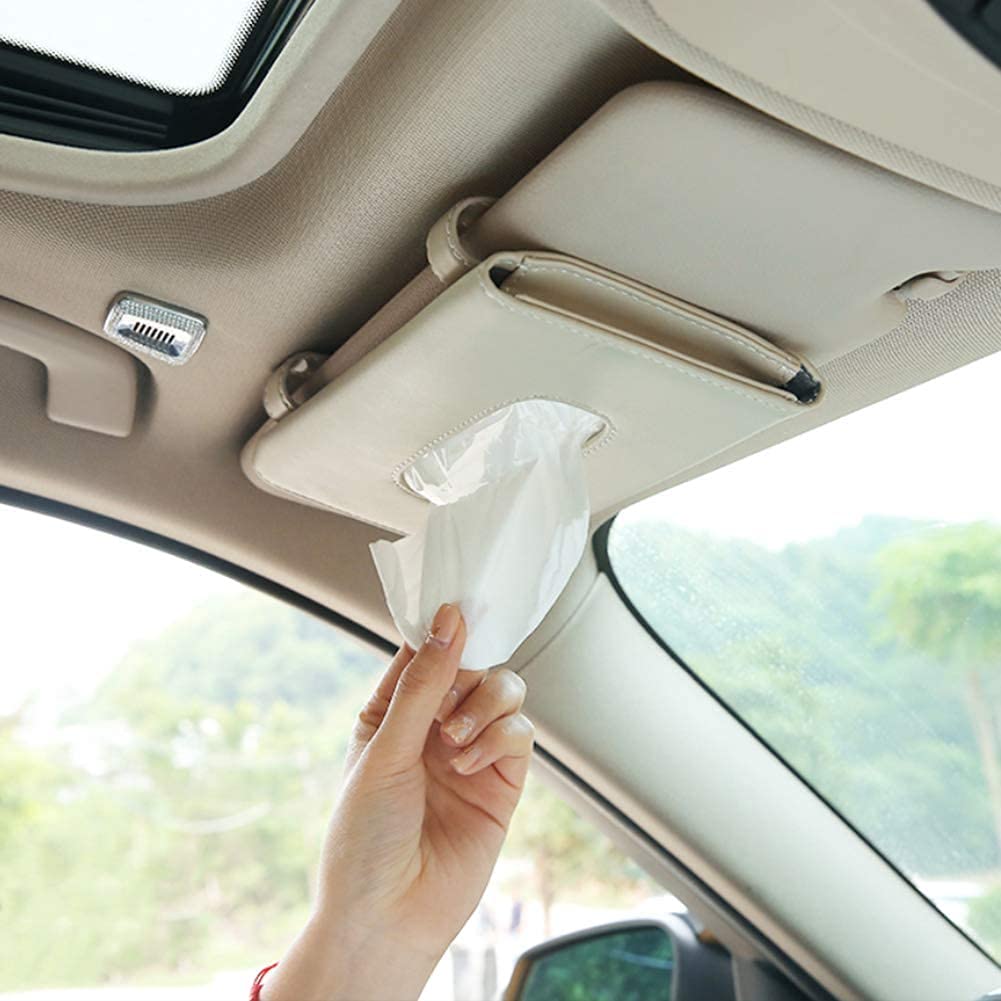 Detachi Car Tissue Holder, Sun Visor Napkin Holder, Car Visor *