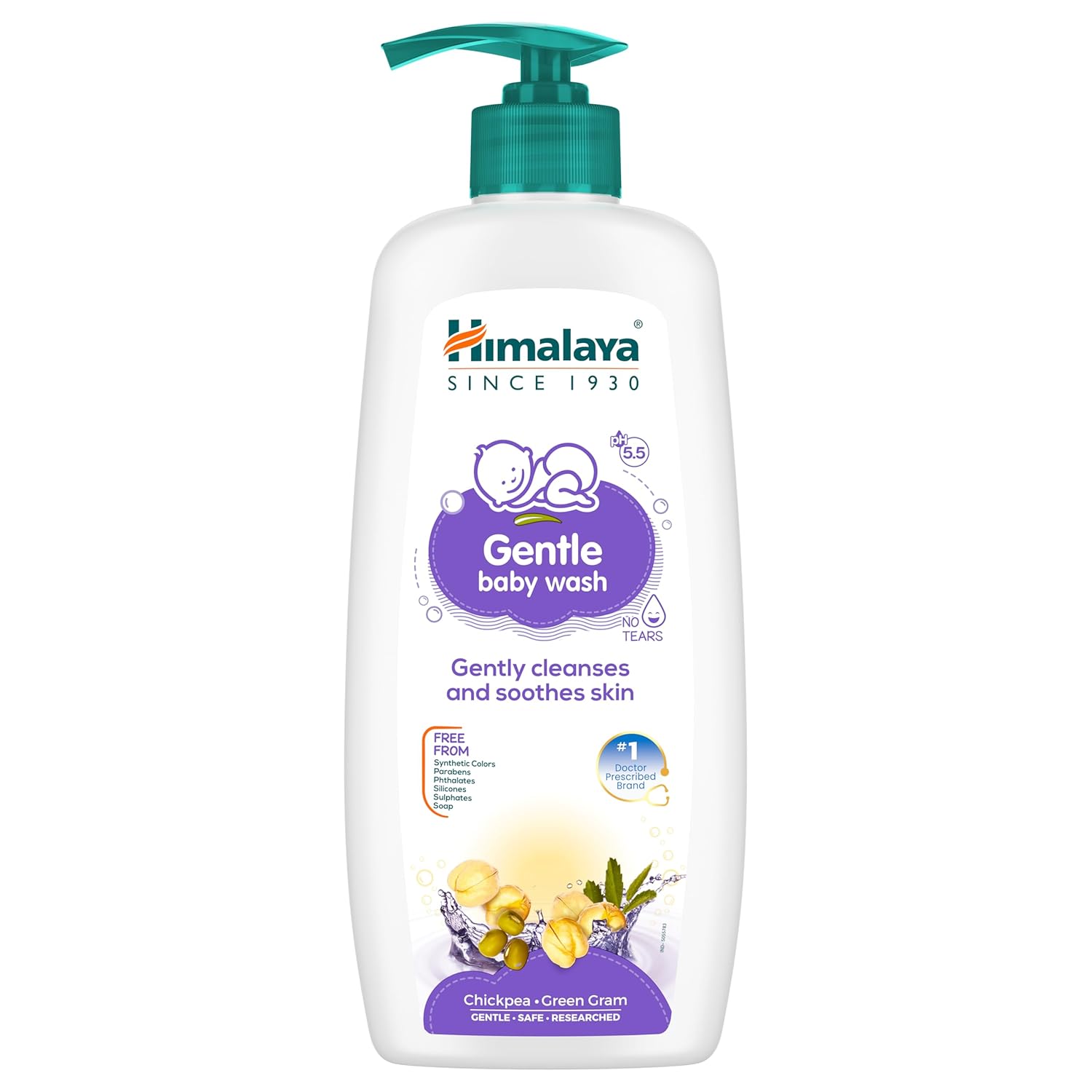 Himalaya Gentle Baby Wash 400ml | No tears formula |with *