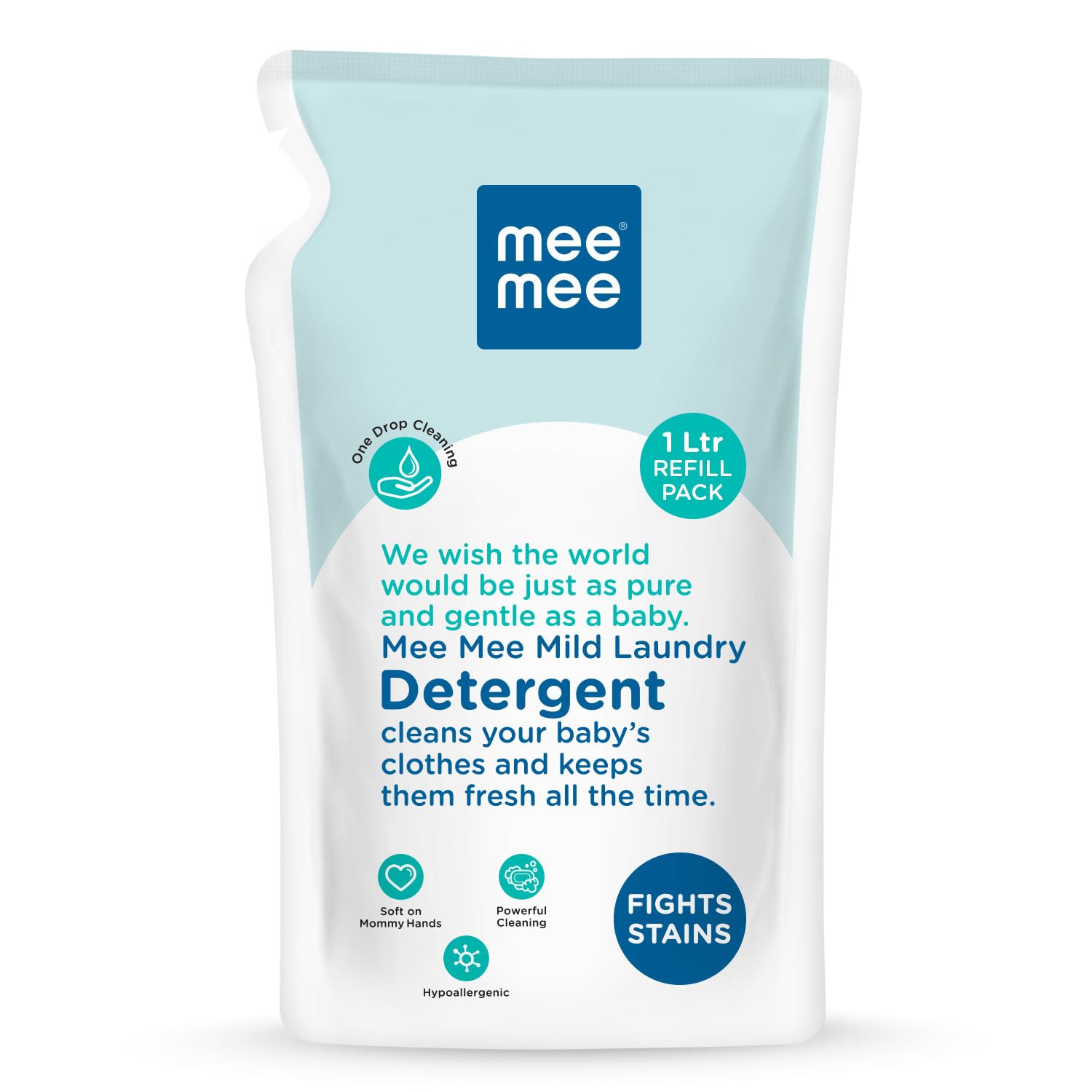 Mee Mee Baby Liquid Detergent 1 L | Ph balanced, *