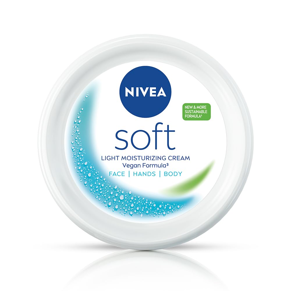 NIVEA Soft Light Moisturizer, 300 ml | Instant Hydration with *