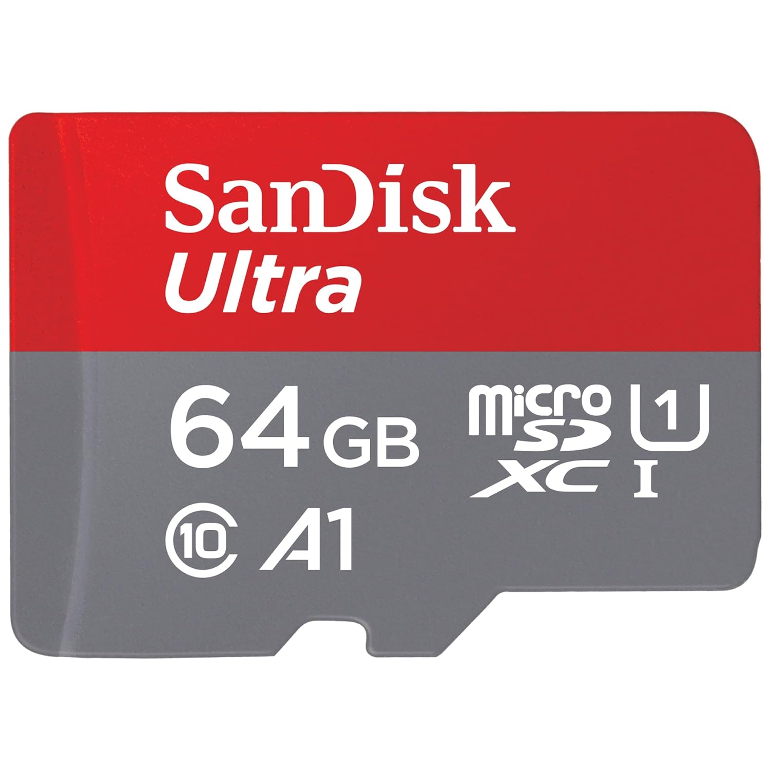 SanDisk Ultra 64GB microSDXC UHS-I, 140MB/s R, Memory Card, 10 *