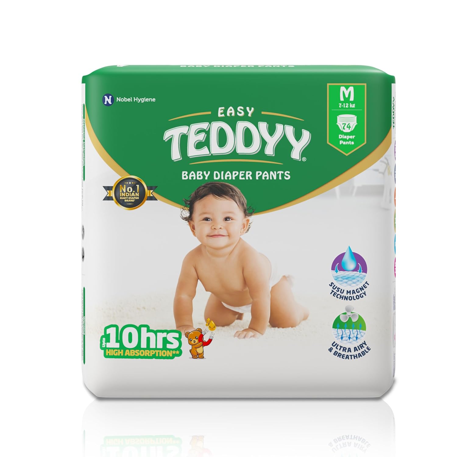 TEDDYY Easy Baby M Size Diaper Pant Style | 74 *