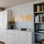 iwa concept Set of 3 Ayatul Kursi, Surah Al Falaq, Surah An Nas Islamic Metal Wall Art, Quran Wall Art, Arabic Calligraphy, Pray Room Decorations (M, Gold) - Image 6