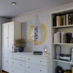 EMAAZZ LLC Ayatul Kursi Islamic Wall Art – Arabic Calligraphy Acrylic Mirror Décor | Muslim Gifts & Islamic Home Wall Decor – Shiny Polished 60×70 cm Ayat al-Kursi Boat Design (In Silver Out Gold) - Image 6