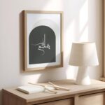 Eka Bismillah Islamic Wall Art, Digital Download, Modern Home Decor, Muslim Gifts, Arabic Calligraphy, Poster And Prints 30X40(Framed) Ramadan Décor, Decoration - Image 6