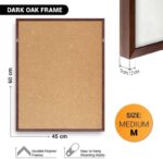 Art Decor Wall Art of Ayat ul Kursi Islamic Framed Fine Art Arabic Calligraphy Wall Décor for Living Room Bedroom Dining Room Office Gifting 45x60cm - Image 4