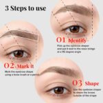 Kiss New York Eyebrow Razor Trimmer Facial Hair Shaper Remover, Multipurpose Exfoliating Dermaplaning Dermaplane Shaving Tools for Men & Women 5 Count - Image 6