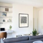 Art Decor Framed Kufi Islamic Wall Art of Surah Ikhlas - Quran Verses - Modern Fine Art Kufic Arabic Calligraphy Wall Décor for Living Room Bedroom Dining Room Office Gifting 30x40cm - Image 3