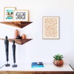 FINGERINSPIRE Arabic Alphabet Painting Stencil with 1Pc Plastic Paint Brush 8.3x11.7inch Reusable Islamic Alphabet Calligraphy Stencil Arabic Alphabet Words Patterns Stencil for Home Wall Decor - Image 4