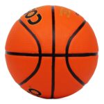 Cosco Nylon Dribble Rubber Basket Ball (Size - 7, Orange) - Image 2