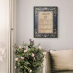 Art Decor Framed 99 Names of Allah Islamic Fine Art Arabic Calligraphy Wall Décor for Living Room Bedroom Dining Room Office Gifting 75x100cm - Image 3