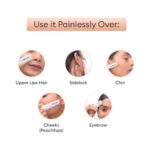 PROTOUCH Electric Dermaplaning Device | Beauty Tool | 2 in 1 Eyebrow & Face Hair Remover with Gentle Exfoliation | Quick, Painless, Smoother & Glowing Skin | 3 Attachment | Easy & Safe to Use - Image 6