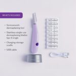 Michael Todd Beauty Sonicsmooth Dermaplane Razor for Women Face + Eyebrow trimmer Dermaplaning System - Peach Fuzz Remover - 8 Weeks of Dermaplaning Blades - Image 8