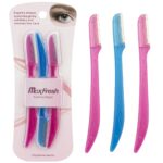 Maxfresh Touch up Multipurpose Exfoliating Dermaplaning Tool, Eyebrow Razor, and Facial Razor with Precision Cover