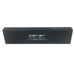 Parker SRB Straight Edge Barber Razor – Stainless Steel Blade Arm & Resin Handle – Uses Half Double Edge Razor Blades – Includes 5 Pre-Cut Blades – Professional Shaving Tool - Image 4