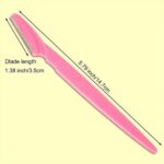 66PCS Eyebrow Razor Multipurpose Exfoliating Dermaplaning Tool for Face Facial and Eyebrow Shaper with Precision Cover for Women Men Easy to Use (66PCS) - Image 6