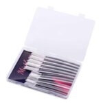 Dermaplane Razor for Women Face, 10PCS Eyebrow Razors, Dermaplaning Tool with Storage Case, Professional Face Razors for Peach Fuzz Removal, Eyebrow Shaping, Smooth Skin & Gentle Exfoliation - Image 2