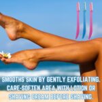 Maxfresh Touch up Multipurpose Exfoliating Dermaplaning Tool, Eyebrow Razor, and Facial Razor with Precision Cover - Image 4