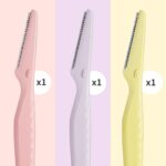Tinkle Everglow Dermaplane Razor (3 ct), Eyebrow Razor & Face Razors for Women, Peach Fuzz Remover, Dermaplaning Tool, Stainless Steel Blades, Stocking Stuffers - Image 3