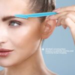 24 Pack of Eyebrow Razor for Women Face Razors Eyebrow Trimmer Dermaplaning Tool Facial Razor with Safety Cover Multipurpose Exfoliating Dermaplaning Hair Trimmer Shaper Shaver with Precision for Men - Image 7